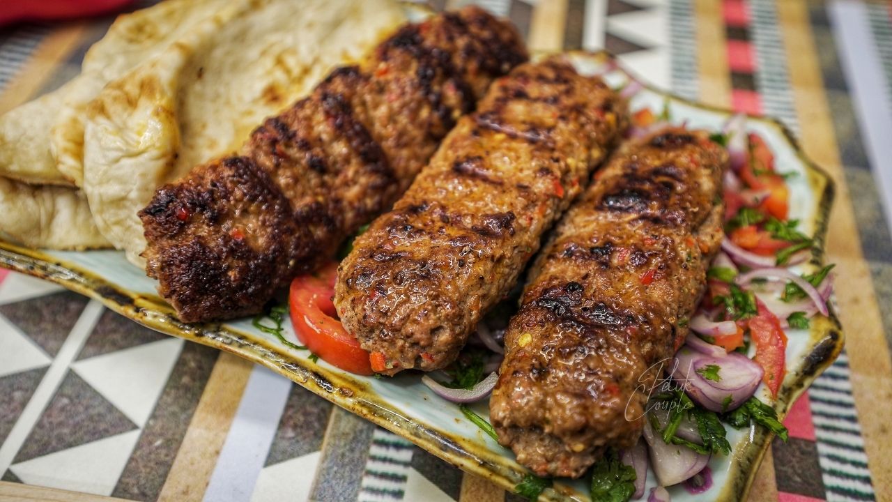 Turkish Adana Kabab Recipe - Petuk Couple